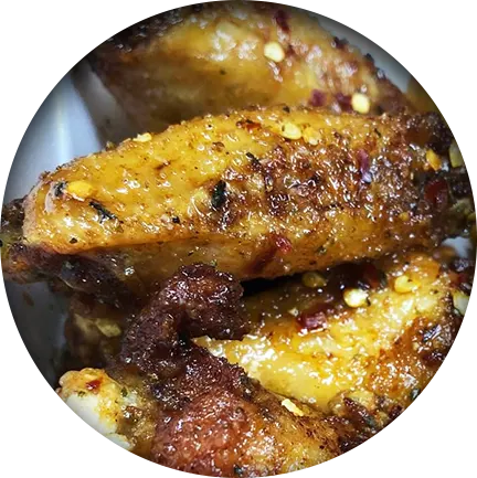 FatBoy’s Wings & Tings Pineapple jerk wings