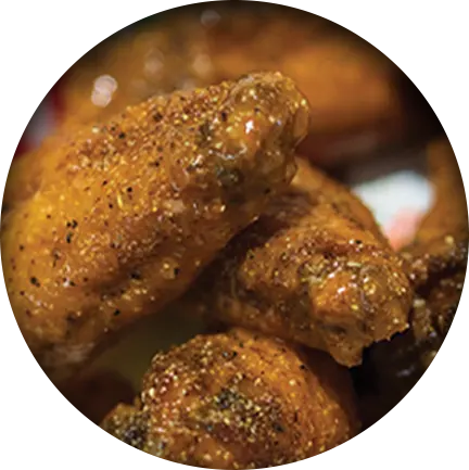 Pineapple jerk wings