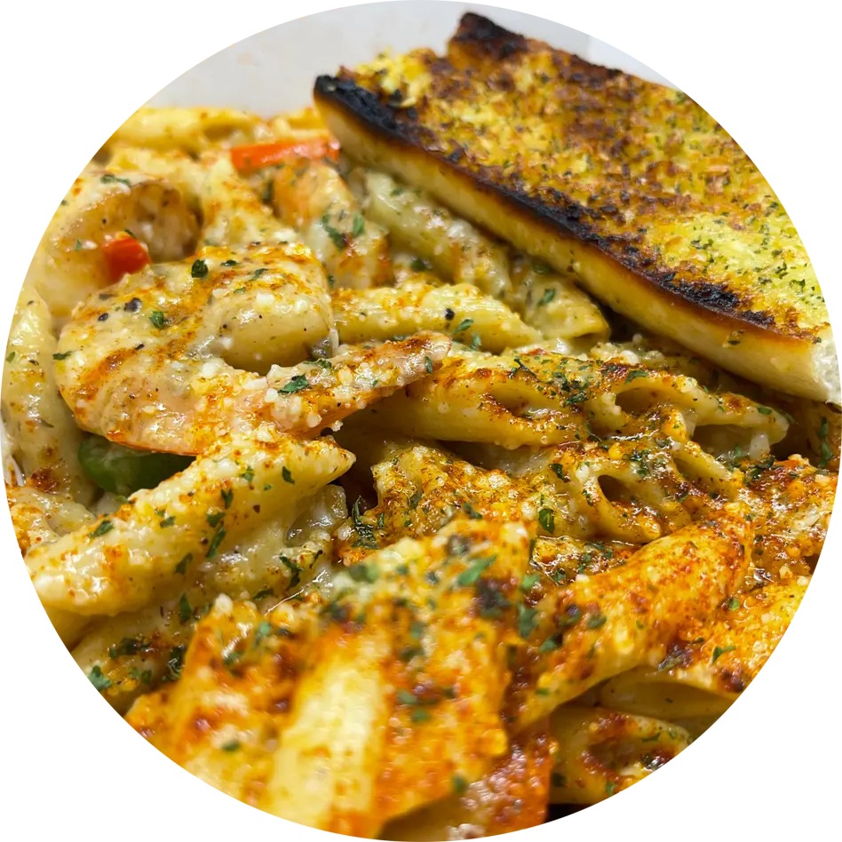 Pineapple jerk wings at FatBoy's Wings & Tings